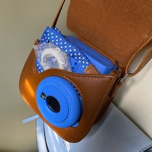 Instax mini polaroid with case